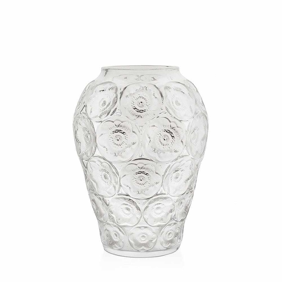 Vases | Lalique Still Water By Nic Fiddian Green & Lalique, 2021 Amber Crystal