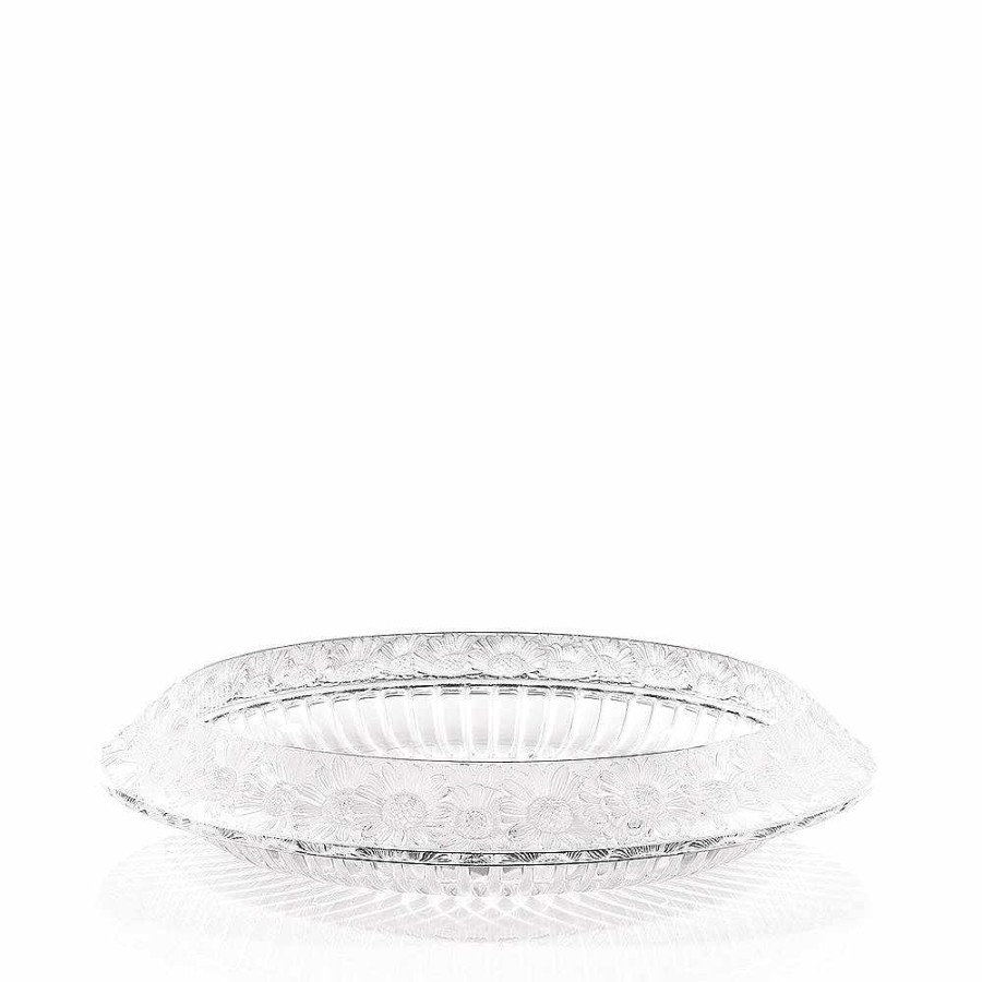 Bowls | Lalique Marguerites Bowl Clear Crystal