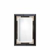 Mirrors | Lalique Raisins Mirror Clear Crystal And Black Lacquered/ Gold Satin Steel