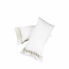 Bed Linens | Lalique 2 Raisins Embroidered Pillow Cases Ivory Cotton/ Embroidery