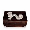 Boxes | Lalique Dragon Jewellery Box Large Size Clear Crystal/ Large Size