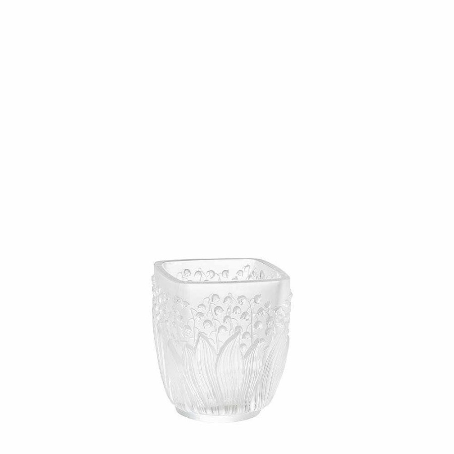 Candleholders & Votives | Lalique Muguet Votive Clear Crystal