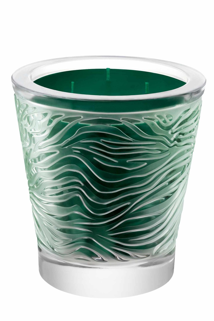 Crystal Editions | Lalique Taiga Crystal Scented Candle