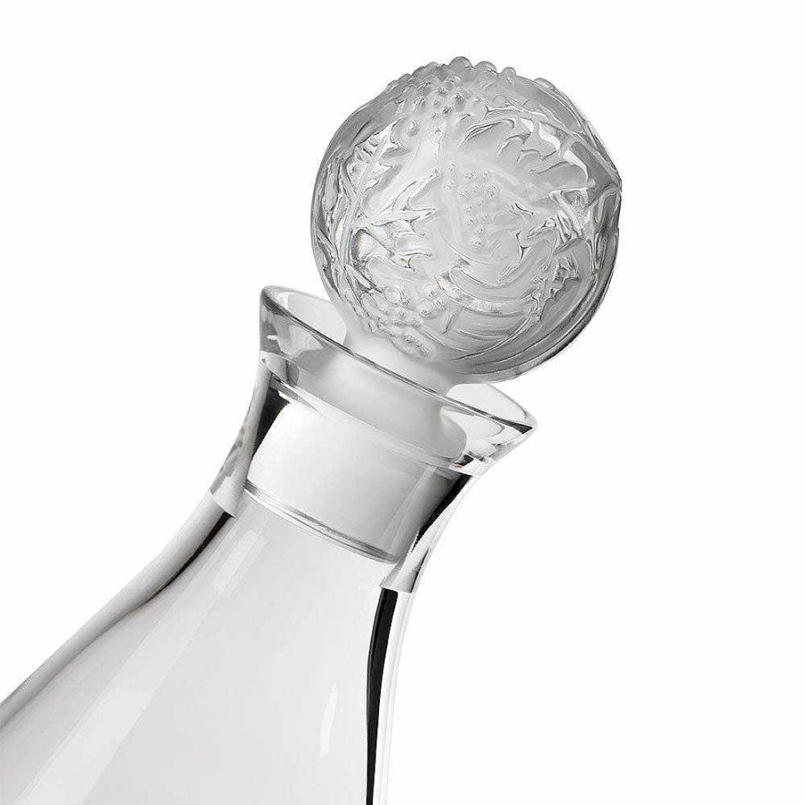 Decanters | Lalique Merlot Decanter Clear Crystal