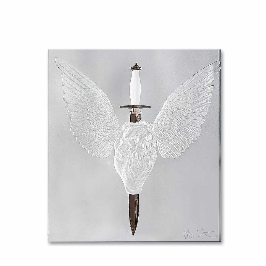 The Art Pieces | Lalique Eternal Prayer, Damien Hirst & Lalique, 2017 Clear Crystal/ Platinum Stamped