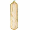 Sculptures | Lalique Mezuzah By Irma Large Size Clear And Gilded