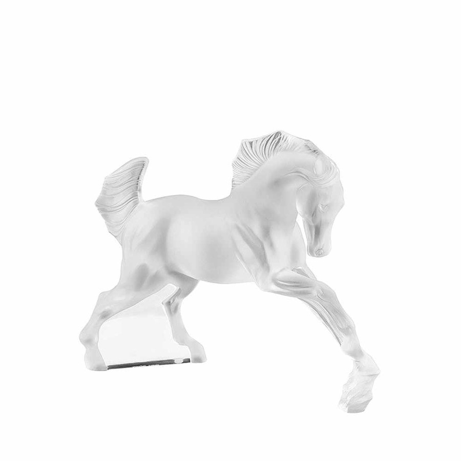 Sculptures | Lalique Horse Sculpture Clear Crystal