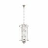 Ceiling Lamps & Lights | Lalique Ginkgo Lantern Clear Crystal/ Shiny And Brushed Nickel Finish