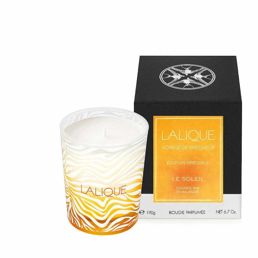 Candles | Lalique Le Soleil, Scented Candle, Chiang Mai - Thailande