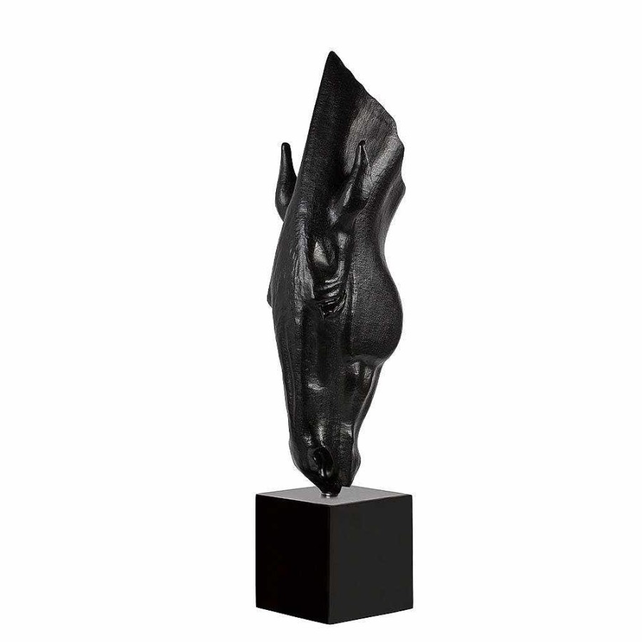 The Art Pieces | Lalique Still Water By Nic Fiddian Green & Lalique, 2021 Black Crystal/ Lost Wax Technique