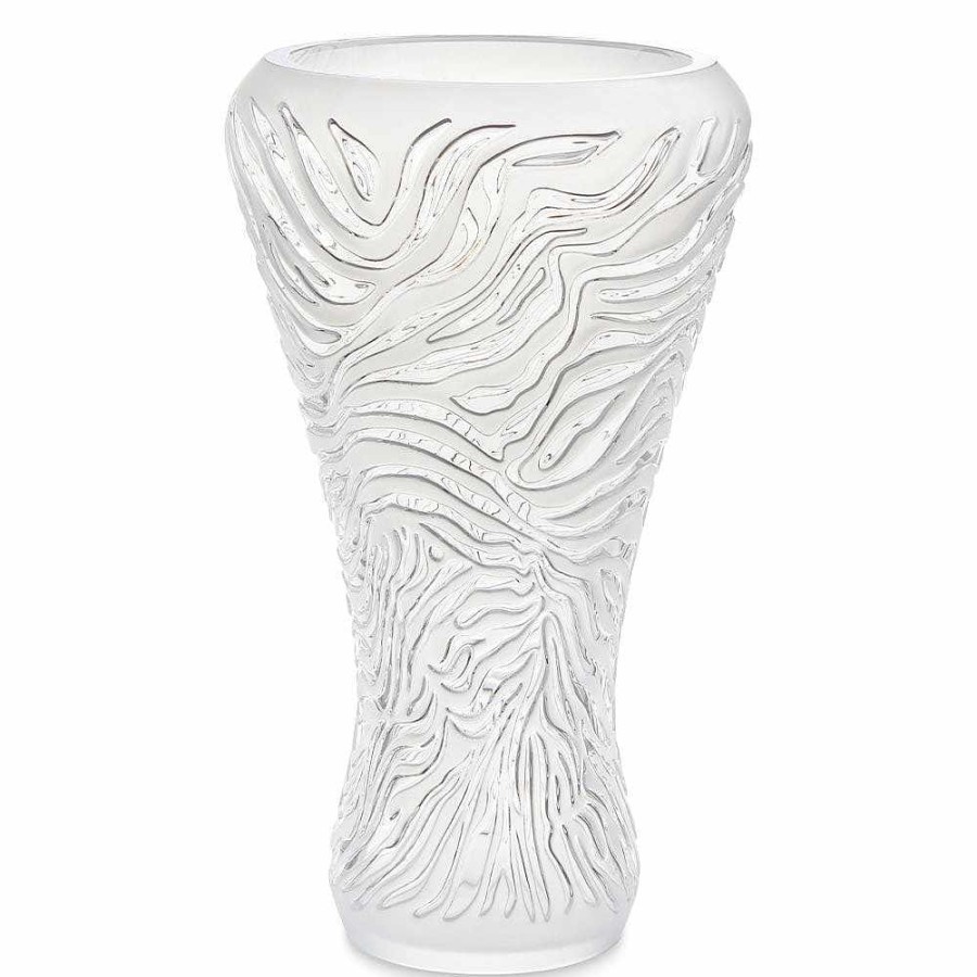 Vases | Lalique Still Water By Nic Fiddian Green & Lalique, 2021 Clear Crystal/ Lost Wax Technique