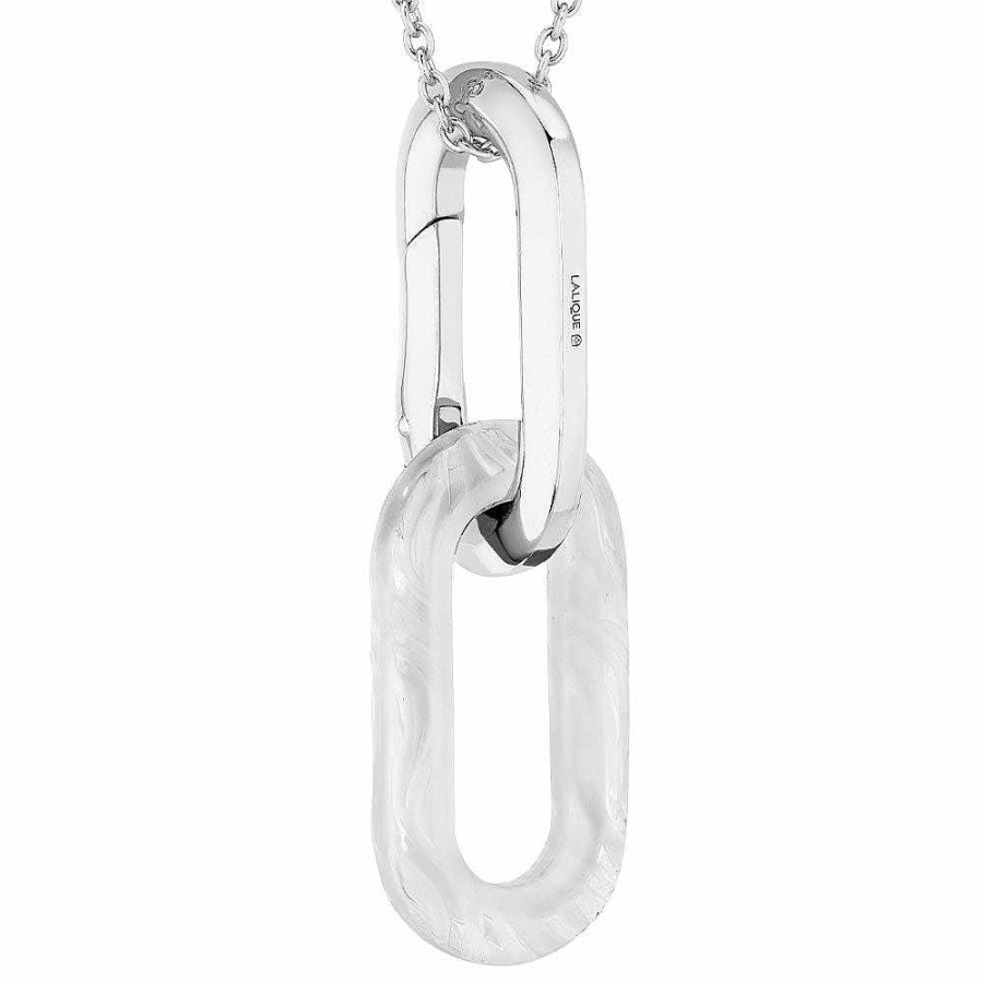 Pendants | Lalique Empreinte Animale Pendant Clear Crystal/ Silver