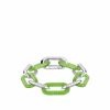 Bracelets | Lalique Empreinte Animale Bracelet 5 Crystals Green Crystal/ Silver