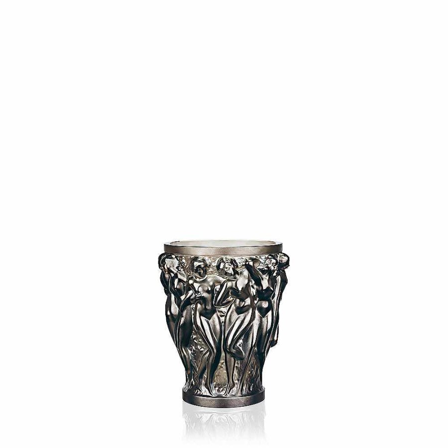 Vases | Lalique Rockstone 40, Arik Levy & Lalique Art, 2019 Dark Gray Crystal