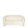 Seatings | Lalique Raisins Classic Sofa Clear Crystal And Ivory Silk/ Medium Size