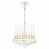 Chandeliers | Lalique Perles Chandelier Clear Crystal/ Satin Gilded Finish