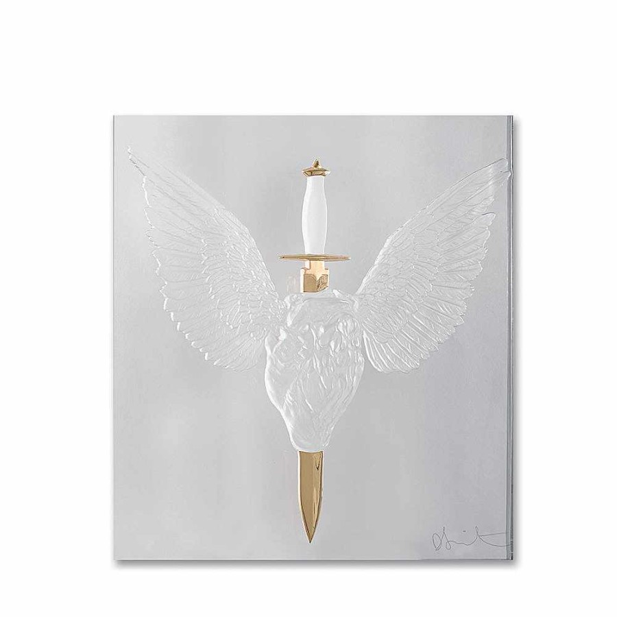 The Art Pieces | Lalique Eternal Prayer, Damien Hirst & Lalique, 2017 Clear Crystal/ Gold Stamped