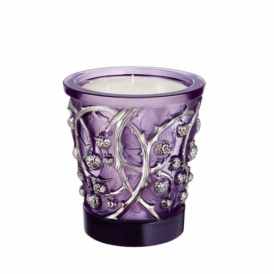 Crystal Editions | Lalique Epines "Platinum Edition", Crystal Scented Candle