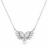 Necklaces | Lalique Vesta Necklace, Small White Gold/ Cultured Pearl/ Diamonds/ Mother-Of-Pearl