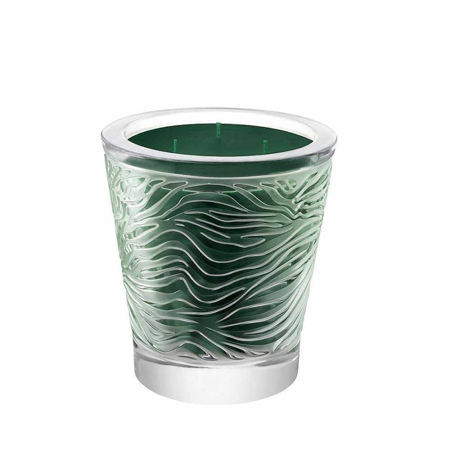 Crystal Editions | Lalique Taiga Crystal Scented Candle