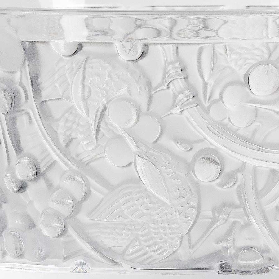 Bowls | Lalique Merles Et Raisins Bowl Clear Crystal