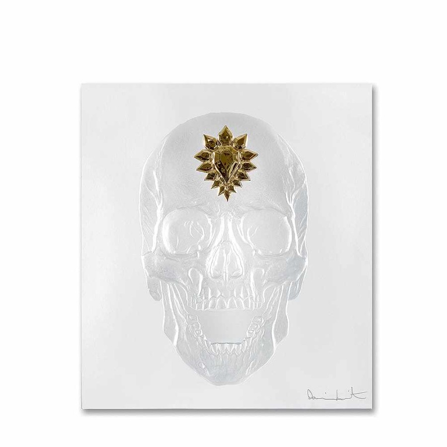 The Art Pieces | Lalique Eternal Memento, Damien Hirst & Lalique, 2017 Clear Crystal/ Gold Stamped