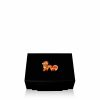 Ashtrays And Cigars Boxes | Lalique Dragon Cigars Box Small Size Amber Crystal/ 45 Cigars