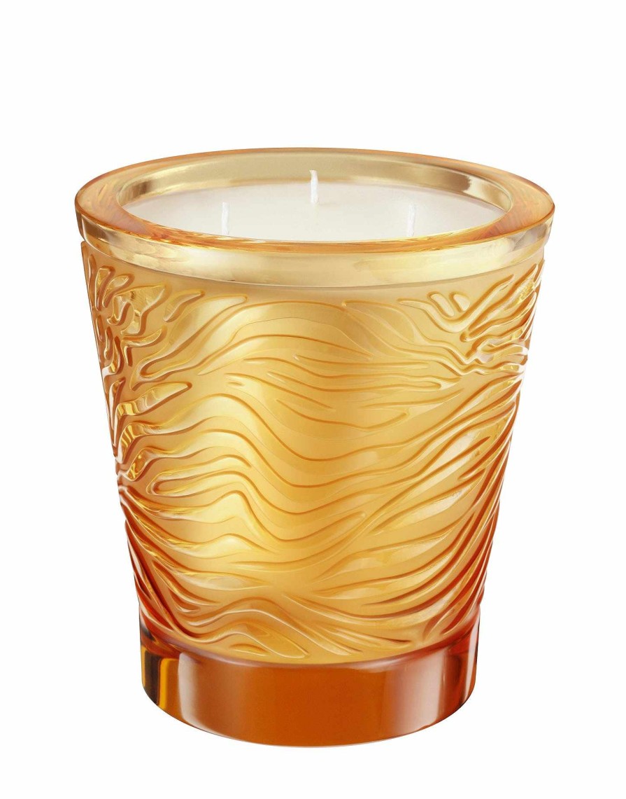 Crystal Editions | Lalique Jungle, Limited Edition Crystal Scented Candle