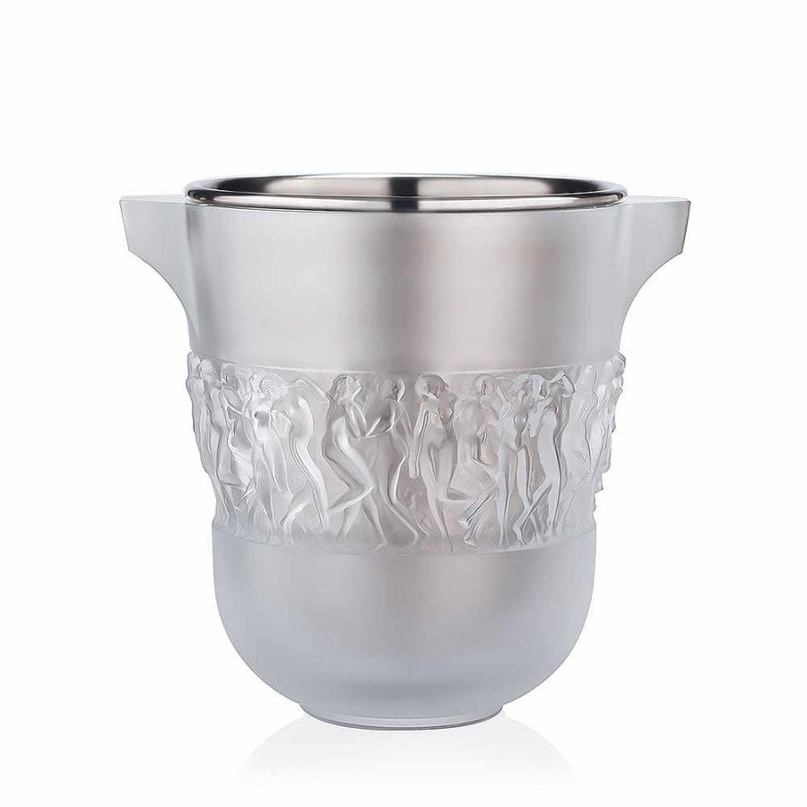 Table Accessories | Lalique Bacchantes Champagne Cooler Clear Crystal