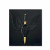 The Art Pieces | Lalique Eternal Prayer, Damien Hirst & Lalique, 2017 Black Crystal/ Gold Stamped