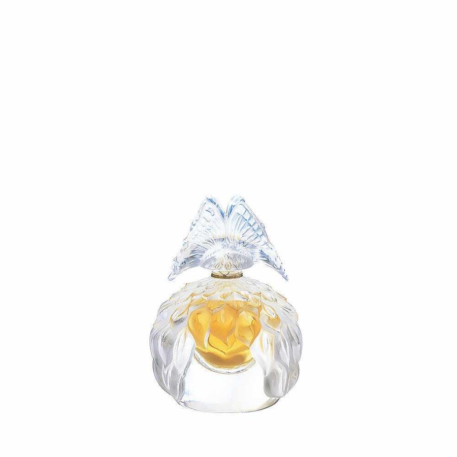 Crystal Limited Editions | Lalique Collectible Crystal Flacon "Butterfly" Parfum/ 60 Ml (2 Fl. Oz.)