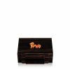 Ashtrays And Cigars Boxes | Lalique Dragon Cigars Box Small Size Amber Crystal/ 100 Cigars