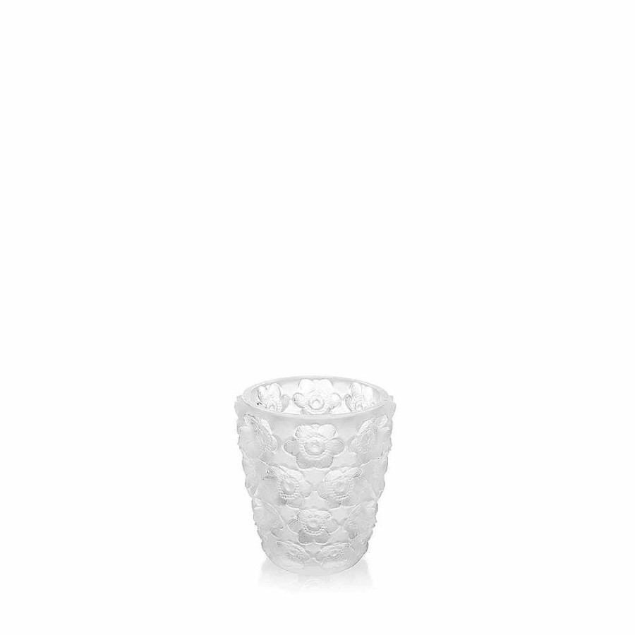 Candleholders & Votives | Lalique Anemones Votive Clear Crystal