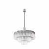 Chandeliers | Lalique Orgue Chandelier Clear Crystal/ Chrome Finish