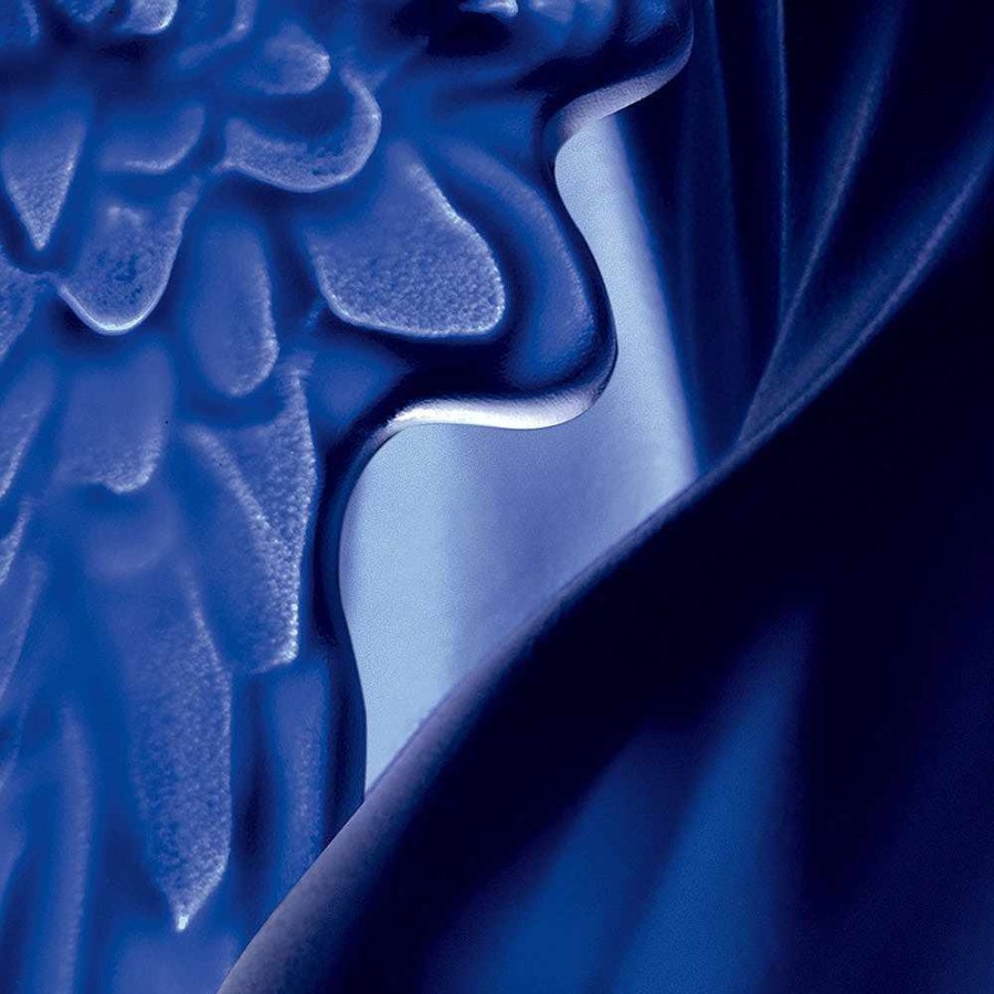 The Art Pieces | Lalique Victoire De Samothrace, Yves Klein By Lalique, 2011 Blue Crystal/ Lost Wax Technique