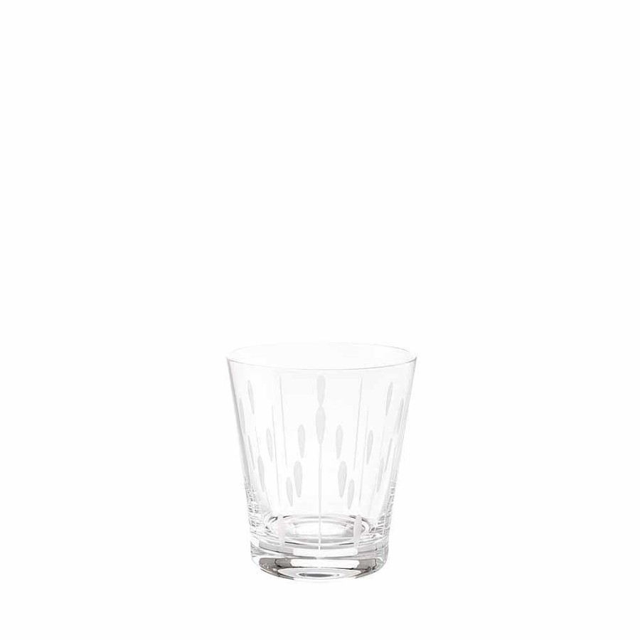 Glasses | Lalique Lotus Dew Tumbler 30 Cl Clear Crystal