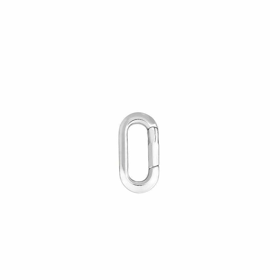 Necklaces | Lalique Empreinte Animale Carabiner Accessory Silver