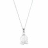 Pendants | Lalique Muguet Pendant Clear Crystal/ Silver