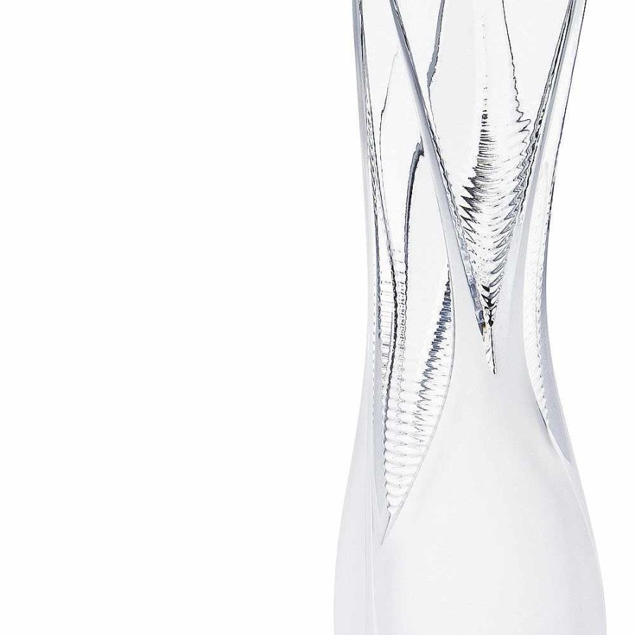 The Art Pieces | Lalique Visio Vase, Zaha Hadid & Lalique, 2014 Clear Crystal