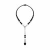 Necklaces | Lalique Adrienne Necklace White Gold/ Onyx/ Diamonds