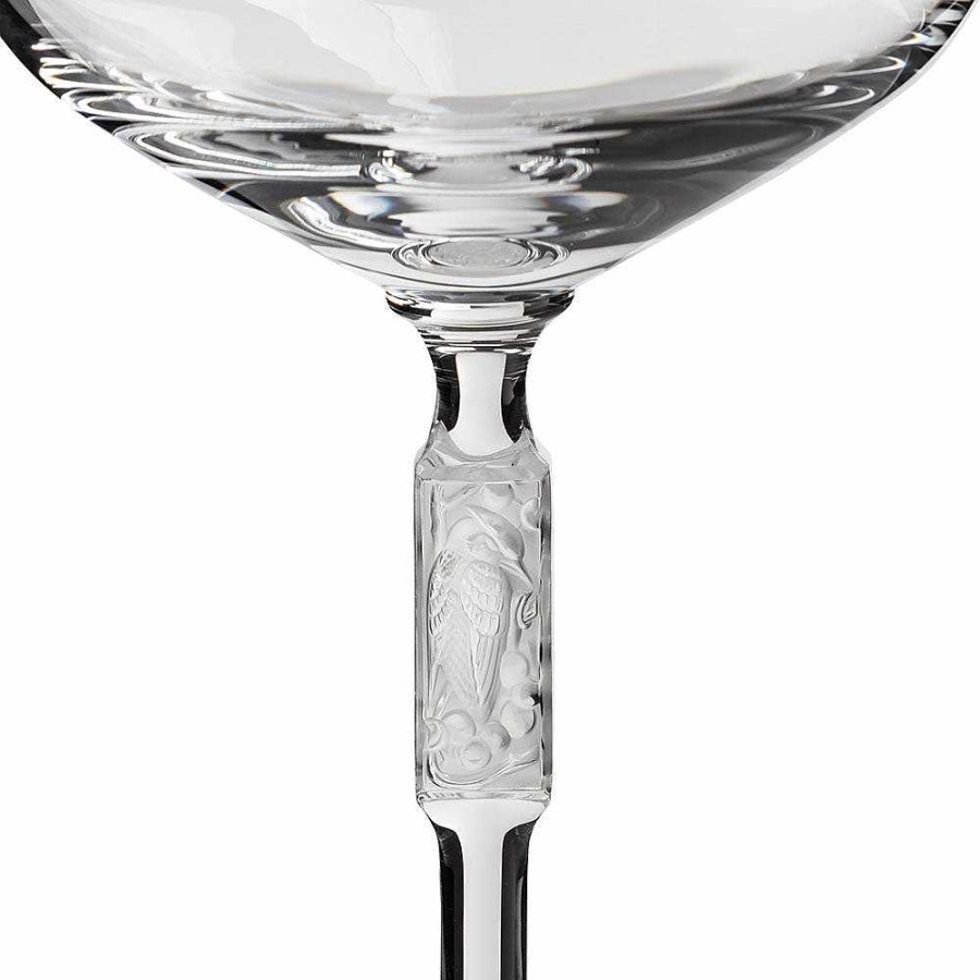 Glasses | Lalique Merlot Glass Clear Crystal