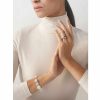 Bracelets | Lalique Muguet Bracelet Clear Crystal/ Silver