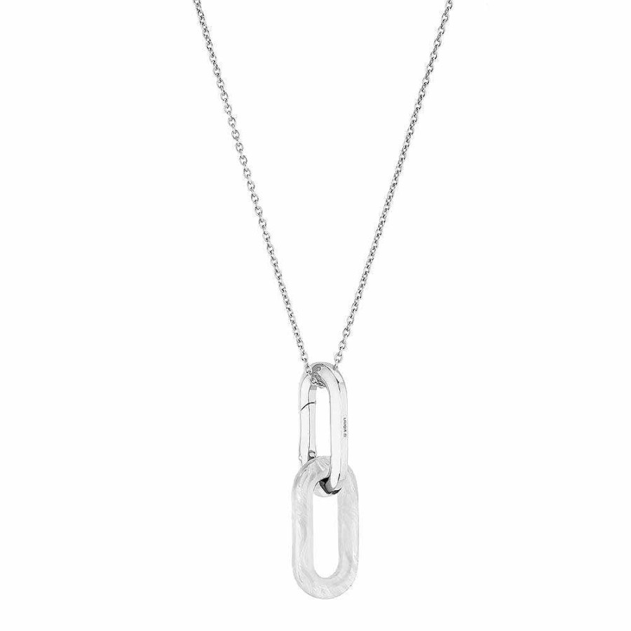 Pendants | Lalique Empreinte Animale Pendant Clear Crystal/ Silver