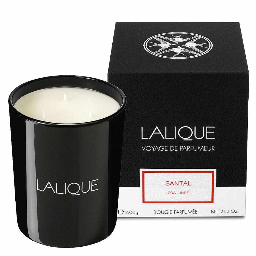 Candles | Lalique Sandalwood, Goa - India, Scented Candle, 600G