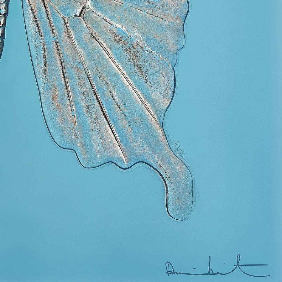 The Art Pieces | Lalique Eternal Beauty, Damien Hirst & Lalique, 2015 Turquoise Crystal/ Platinum Stamped