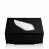 Boxes | Lalique Victoire Jewellery Box Black Lacquered With Clear Crystal