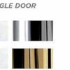 Door Fixtures | Lalique Faunes Door Handle Clear Crystal/ Chrome Finish Or Gilded Finish