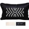 Cushions | Lalique Demi Coutard Beaded Small Cushion Ivory Silk/ Glass Beads/ Small Size