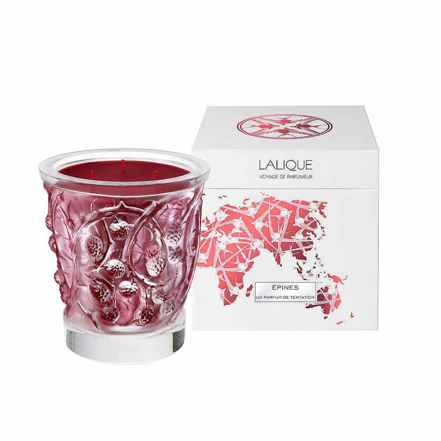 Crystal Editions | Lalique Epines, Crystal Scented Candle