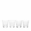 Glasses | Lalique Lotus, 4 Tumblers Set 20 Cl